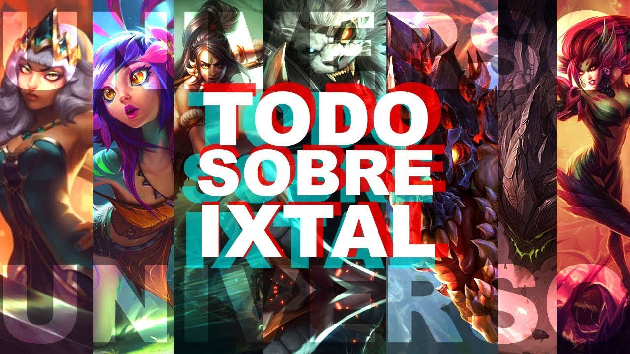 NUEVA REGIÓN: HISTORIA COMPLETA DE IXTAL | Universo Lol con Halo | Orgullosamente de la selva