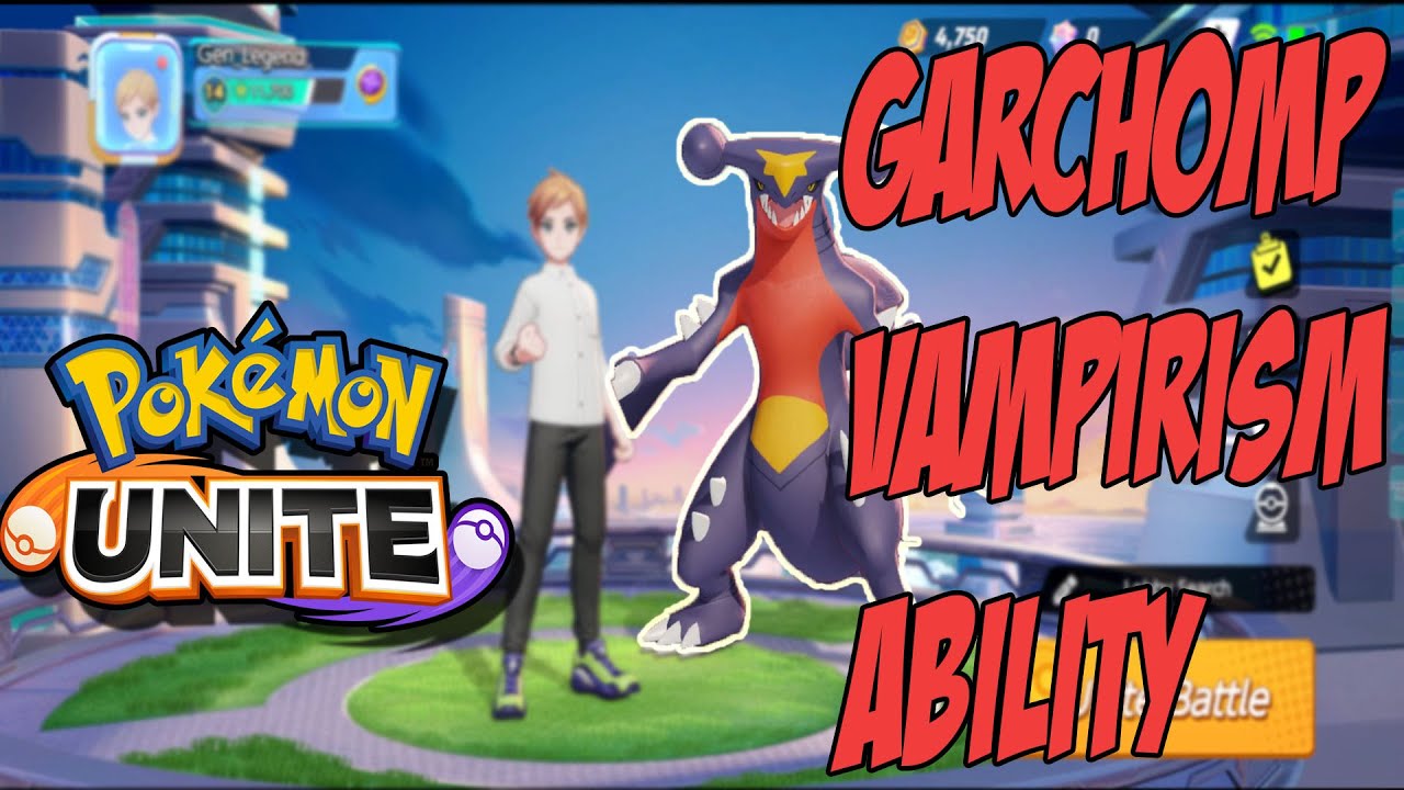 GAME POKEMON VERSI MOBA | POKEMON UNITE INDONESIA GAMEPLAY GARCHOMP ABILITY