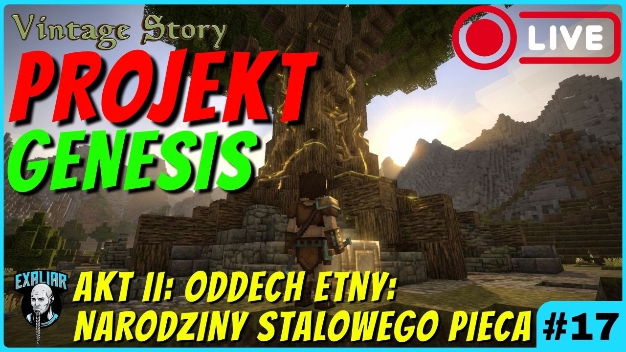 AKT II: Stalowa Rewolucja-Dziedzictwo Cyklopów | Vintage Story - Projekt Genesis | #18 | GAMEPLAY PL
