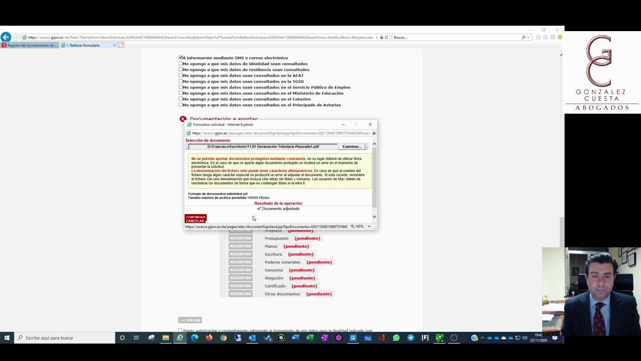 Cómo presentar escritos y documentos en el registro electrónico del Ayuntamiento de Gijón