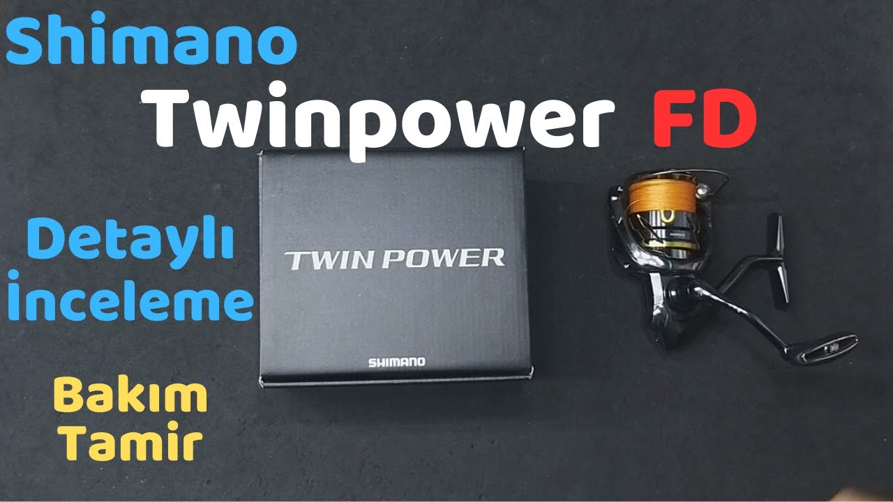 Olta Makinesi Bakım | Fishing Reel Maintenance | Shimano Twinpower FD