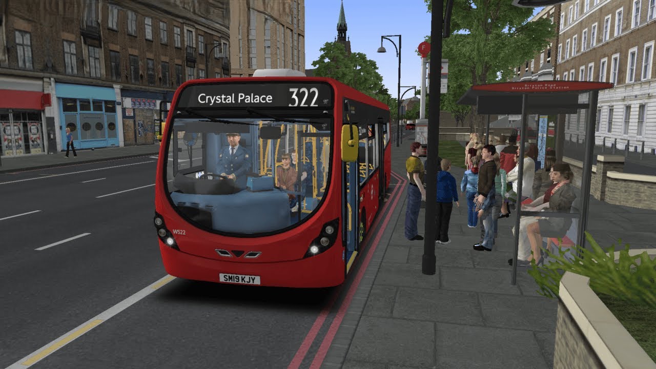 Omsi 2 | Wright StreetLite | Addon London | Route 322