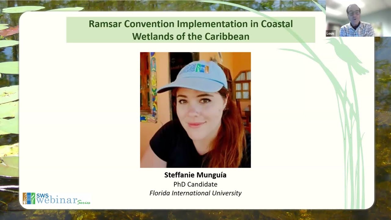 November 2023 Webinar - Ramsar Convention Implementation in Coastal Wetlands of the Caribbean