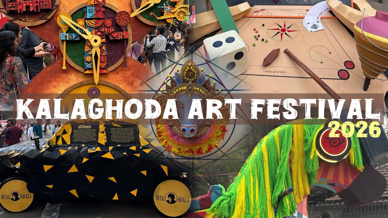 Kalaghoda Festival Walkthrough: Amazing Installations & Fun 
