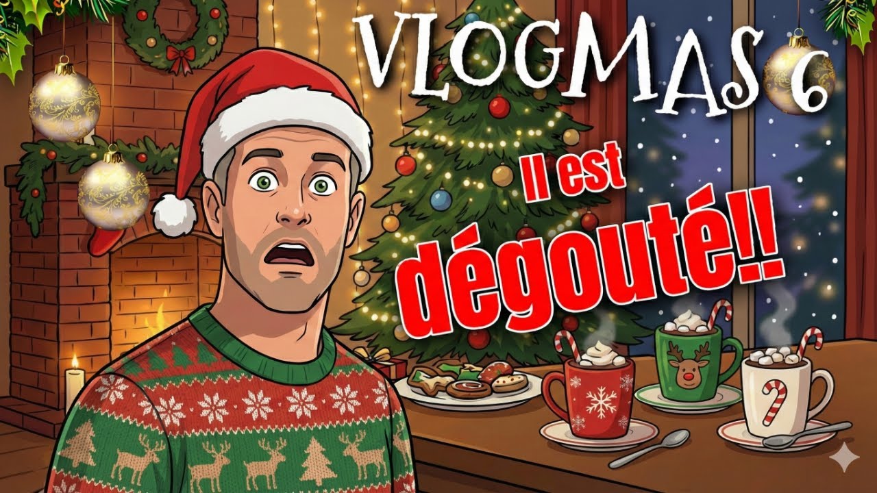 VLOGMAS #6 🎄 Il enfile sa chaussure&hellip; et d&eacute;couvre l&rsquo;IMPENSABLE 😱👟