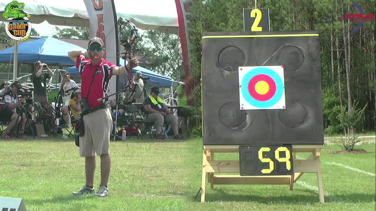 2015 Gator Cup Match 4   Compound Men   Chris Bee vs  Reo Wilde