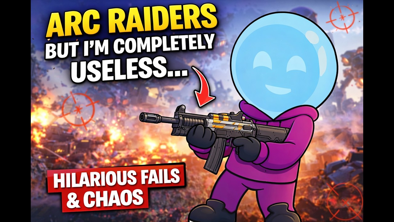ARC Raiders But I'm Completely Useless… | Hilarious Fails & Chaos | BAPTSIE
