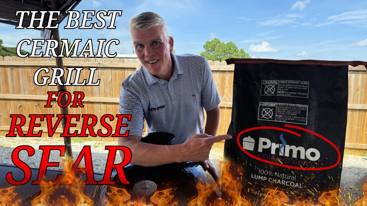 Reverse Searing Steaks on the Primo Ceramic Grill with Toby