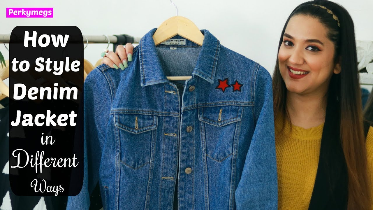 How to style Denim Jacket in Different Ways | Perkymegs