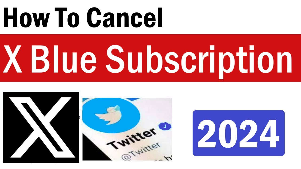 How To Cancel X Premium Subscription | How To Cancel Twitter Blue Subscription |Twitter Subscription