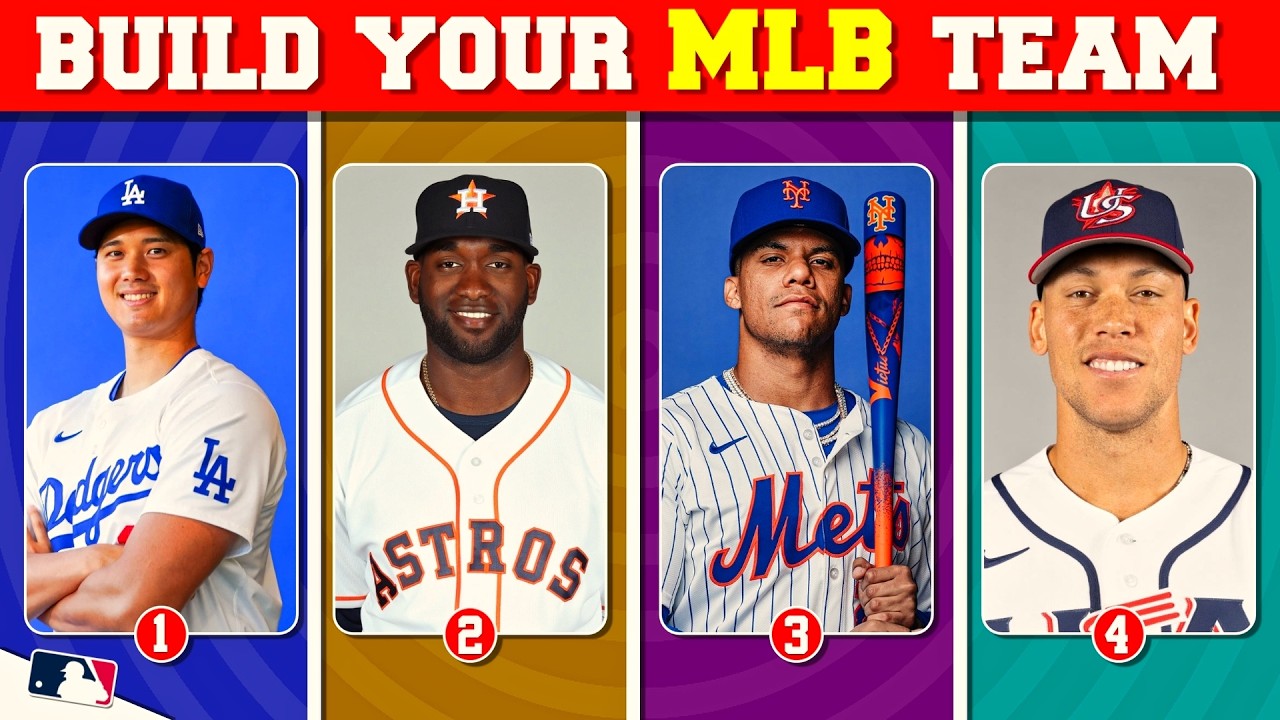 Build Your Ultimate MLB Team!