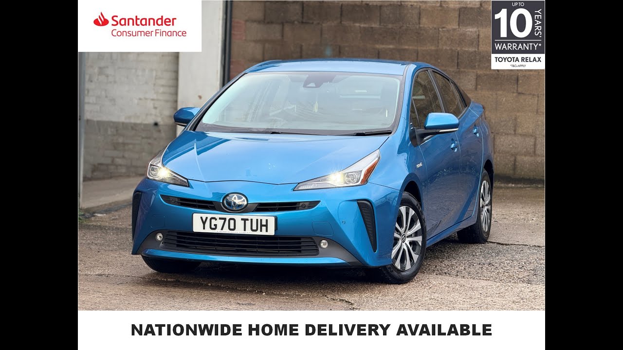 2020 Toyota Prius 1.8 VVT-h Business Ed. Plus CVT Euro 6 5dr, YG70TUH - Premier Car Sales Preston