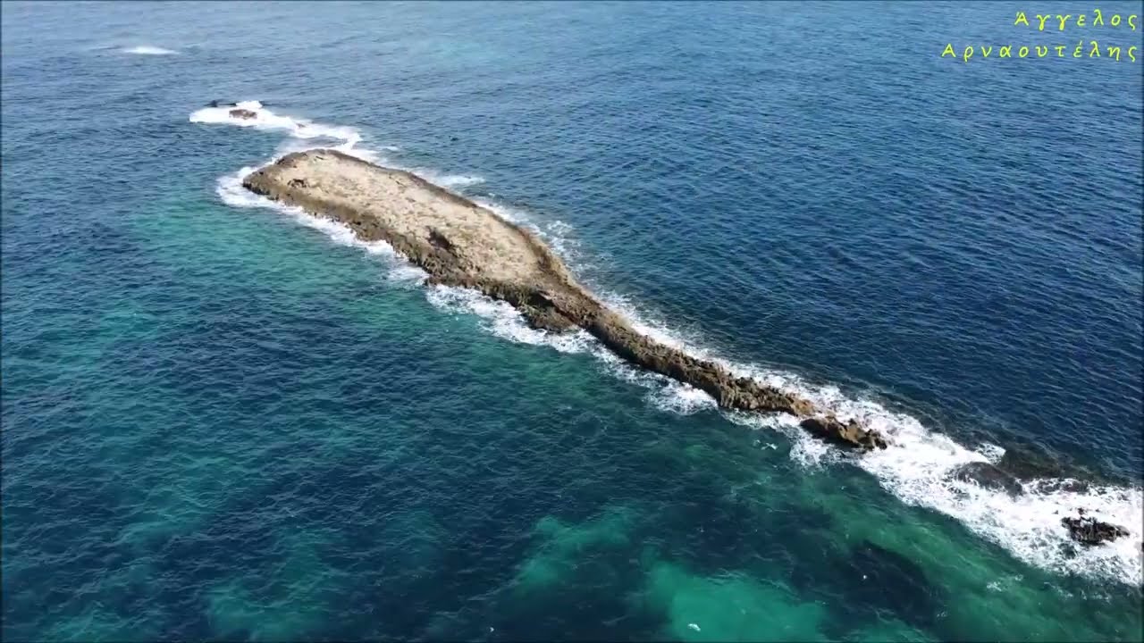 Τα Βρυκολακονήσια (Σκύρος) ΑΝΩΘΕΝ - Aerial video by drones Dji