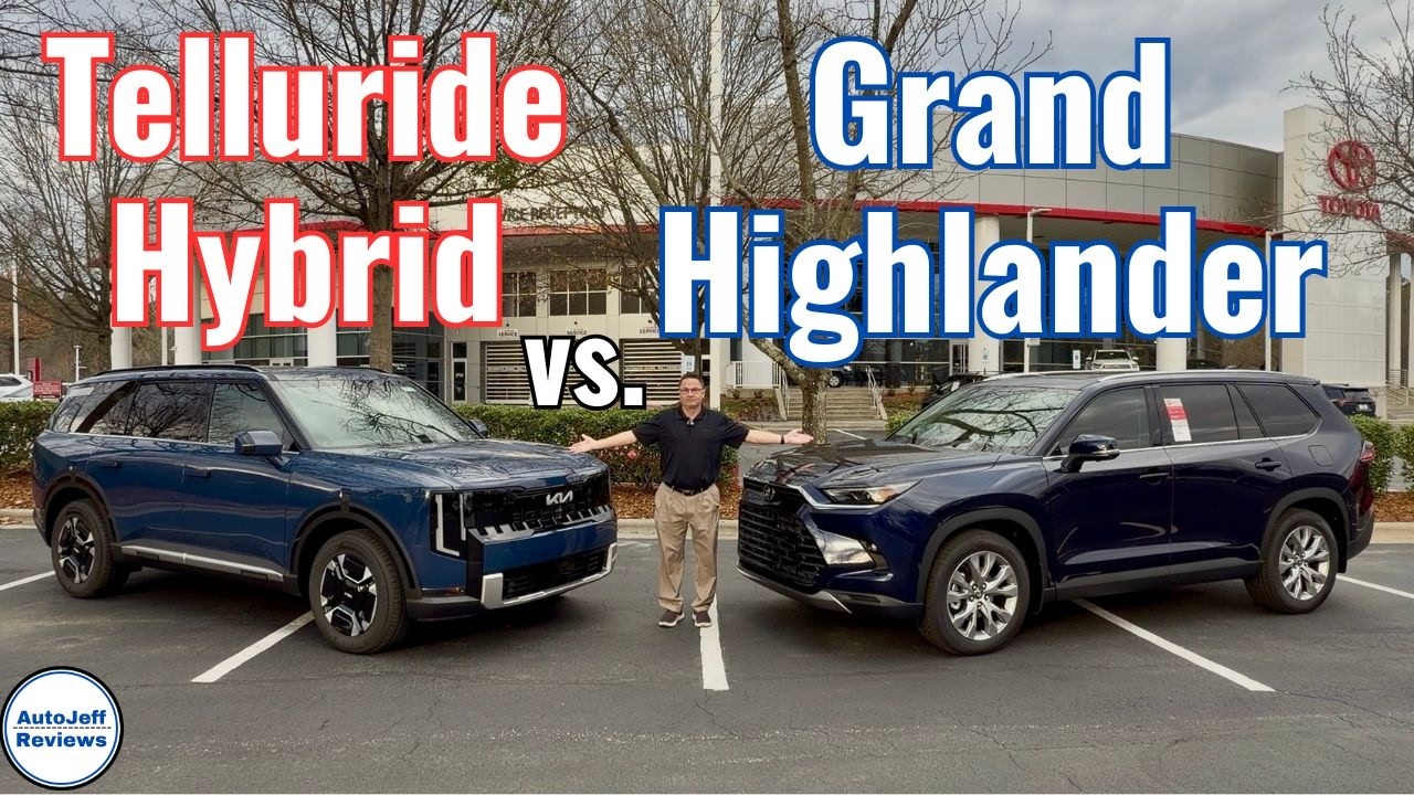 Comparing 2027 Kia Telluride Hybrid vs Toyota Grand Highlander!