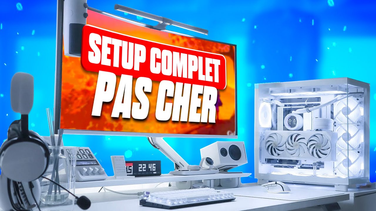 SETUP COMPLET PAS CHER AVEC PC GAMER (Mai 2024)