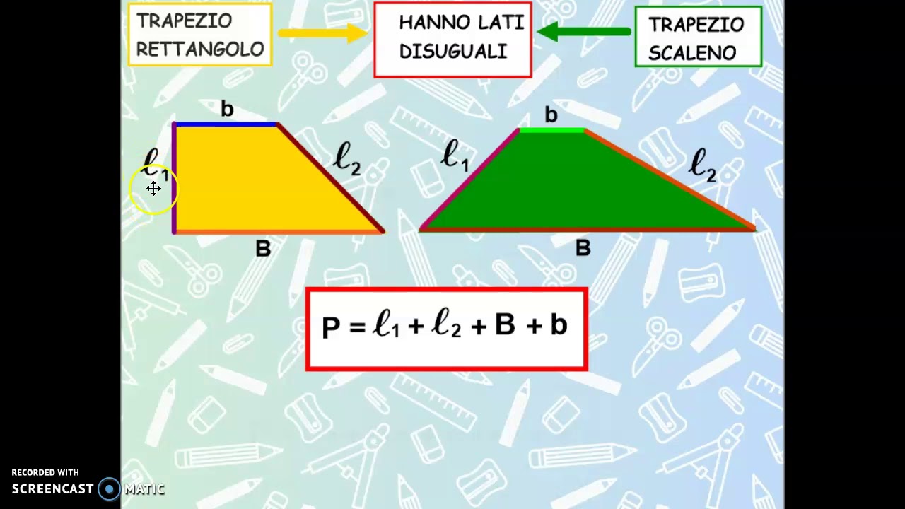 Il perimetro dei trapezi