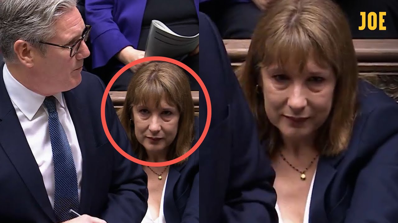 Rachel Reeves cries during PMQs as Starmer refuses to say her job is safe