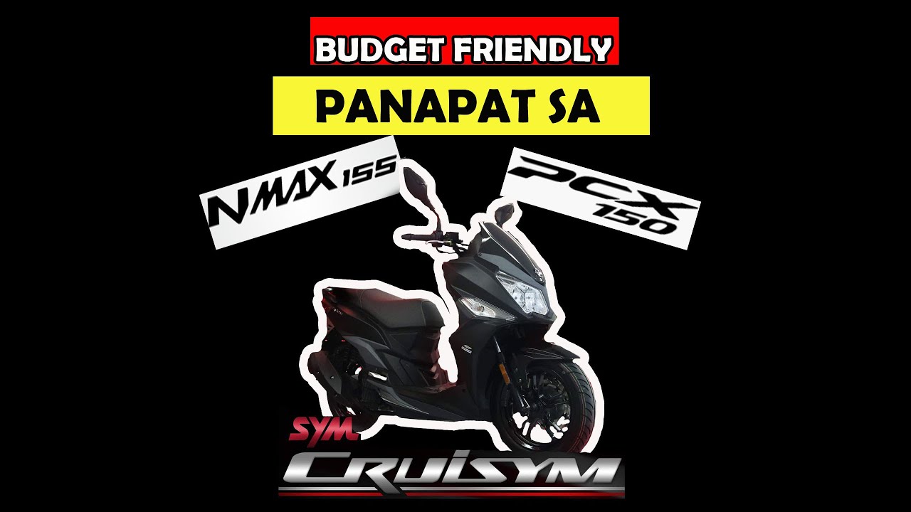 SYM Cruisym 150 with CUSTOM TOP BOX BRACKET | PahiraMoto| Montage Test