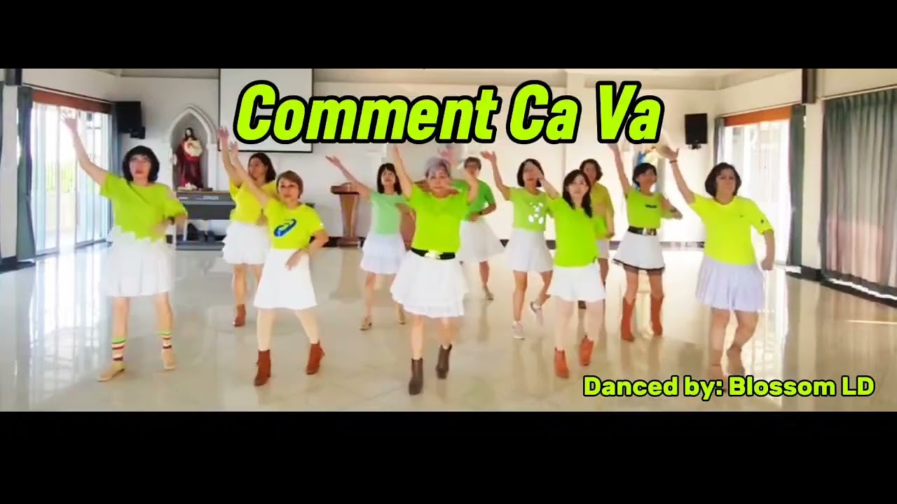 Commentn Ca va.   Line Dance