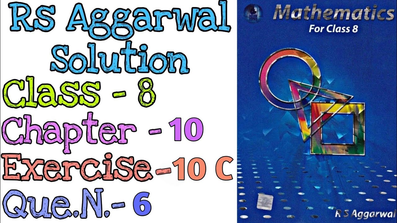 Profit and Loss | Class 8 Exercise 10c Question Number 6 | Rs Aggarwal Class 8 | Md Sir class 8