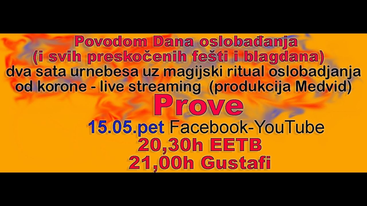 Gustafi i EETB Prove Uživo