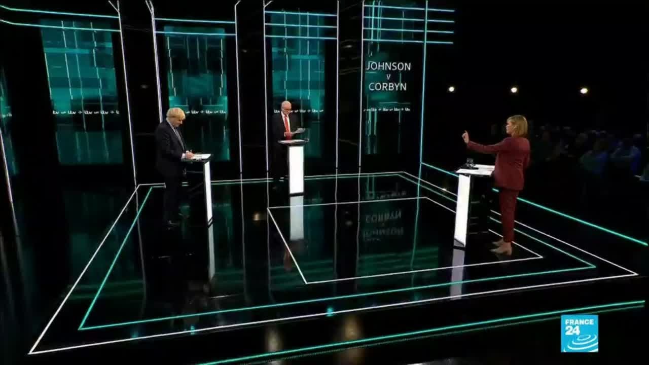 Johnson, Corbyn face off in first election debate