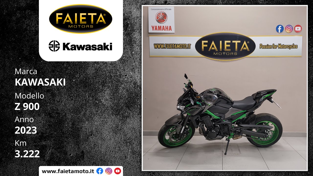 Kawasaki Z 900 - 2023 | 3.222 Km | Faieta Motors Usato