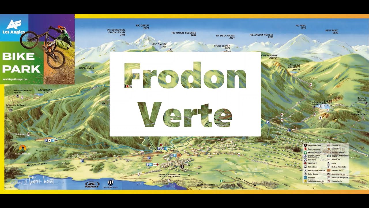 Bike Park Les Angles - Frodon (Verte)