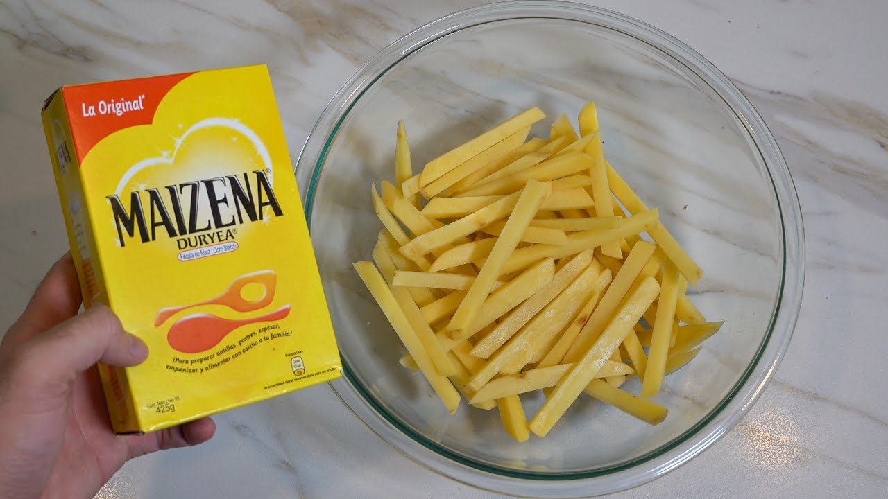 EL SECRETO DE LAS PAPAS FRITAS MAS CRUJIENTES Y SABROSAS!