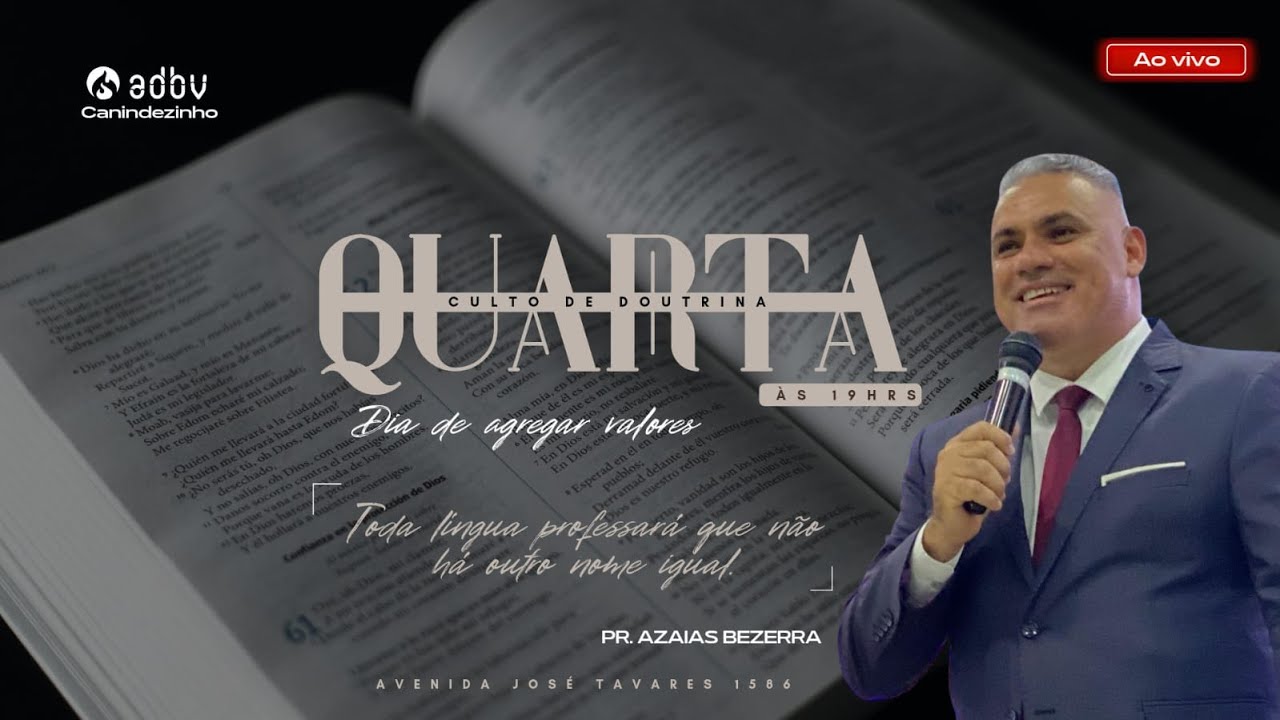 CULTO DE ENSINO - 