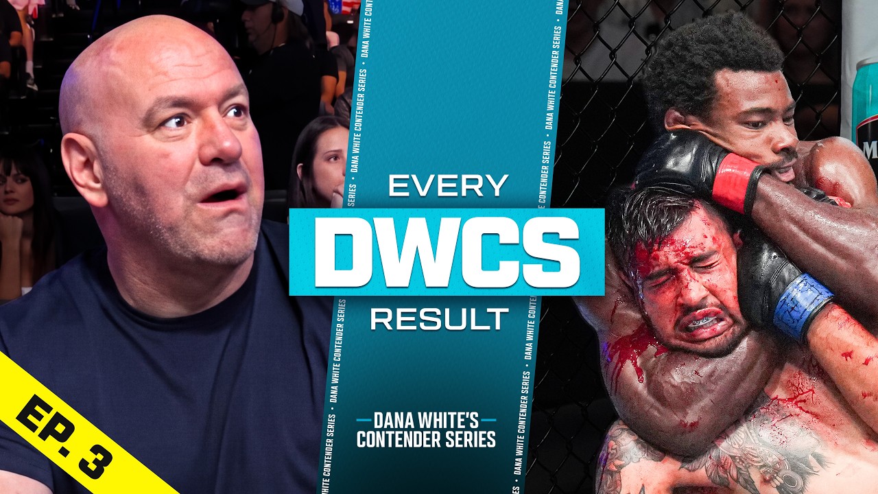 Столько досрочных побед! | Лучшие моменты 3-го эпизода Dana White's Contender Series