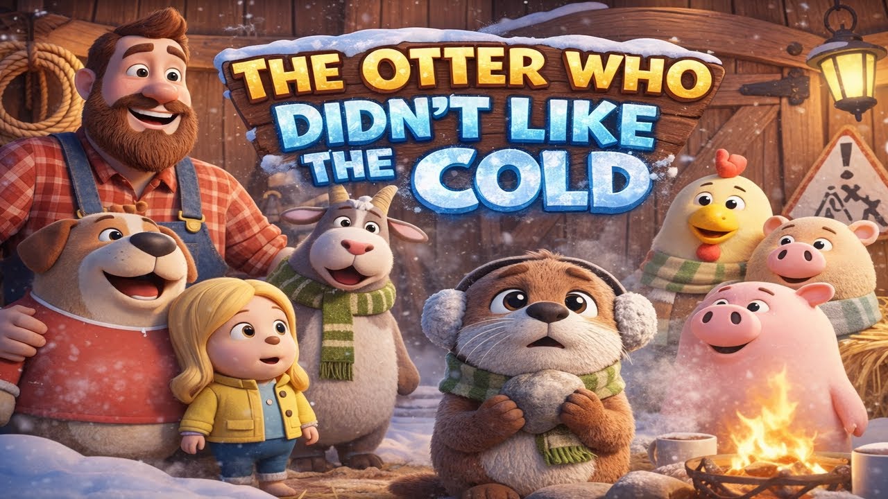 Maxi & Boltie Help Ollie the Shy Otter 🦦 A Warm Winter Farm Story