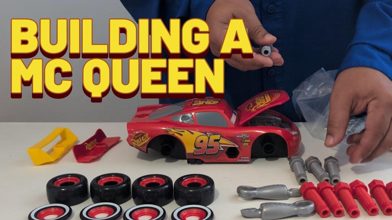 Lightning McQueen Toy Build! Ready, Set… Ka‑Chow! 🚗⚡