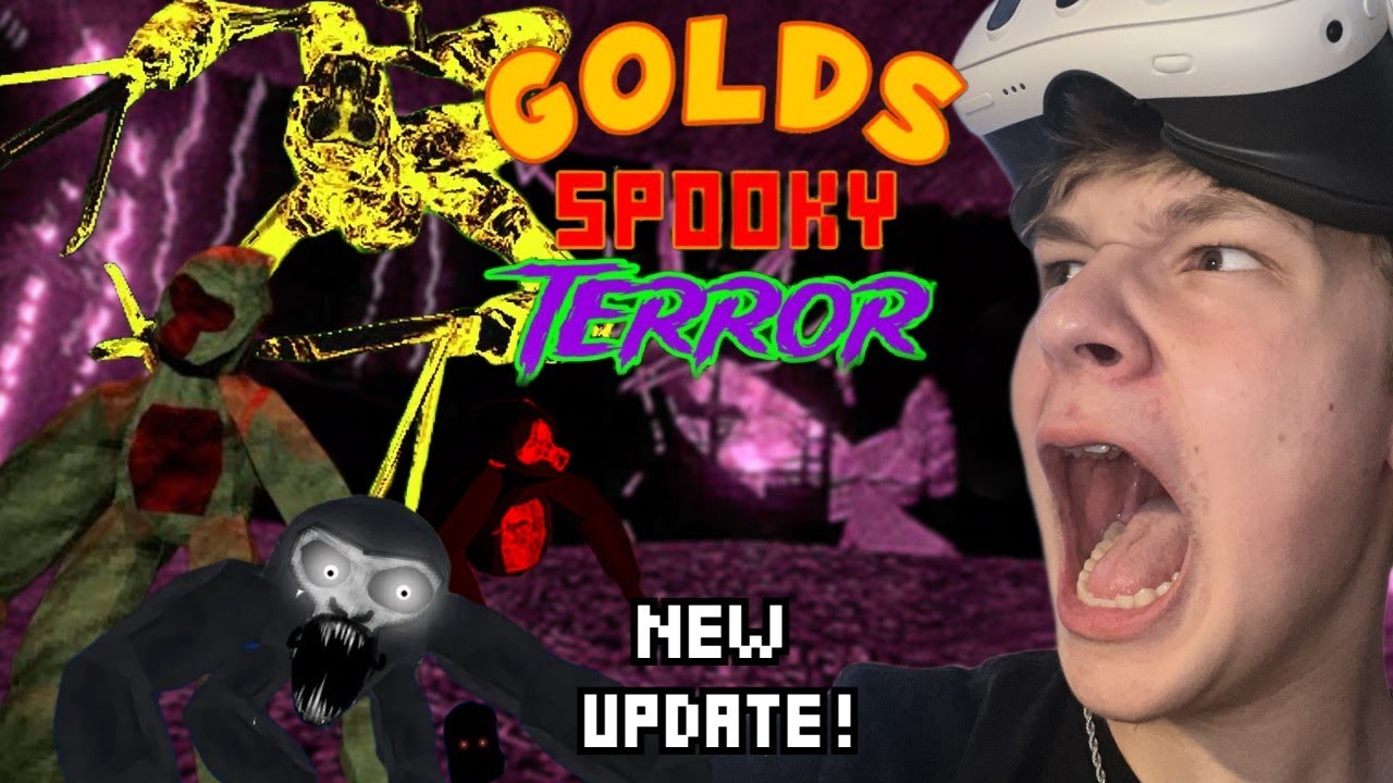 Новое обновление игры Gold's Spooky Terror сломано!