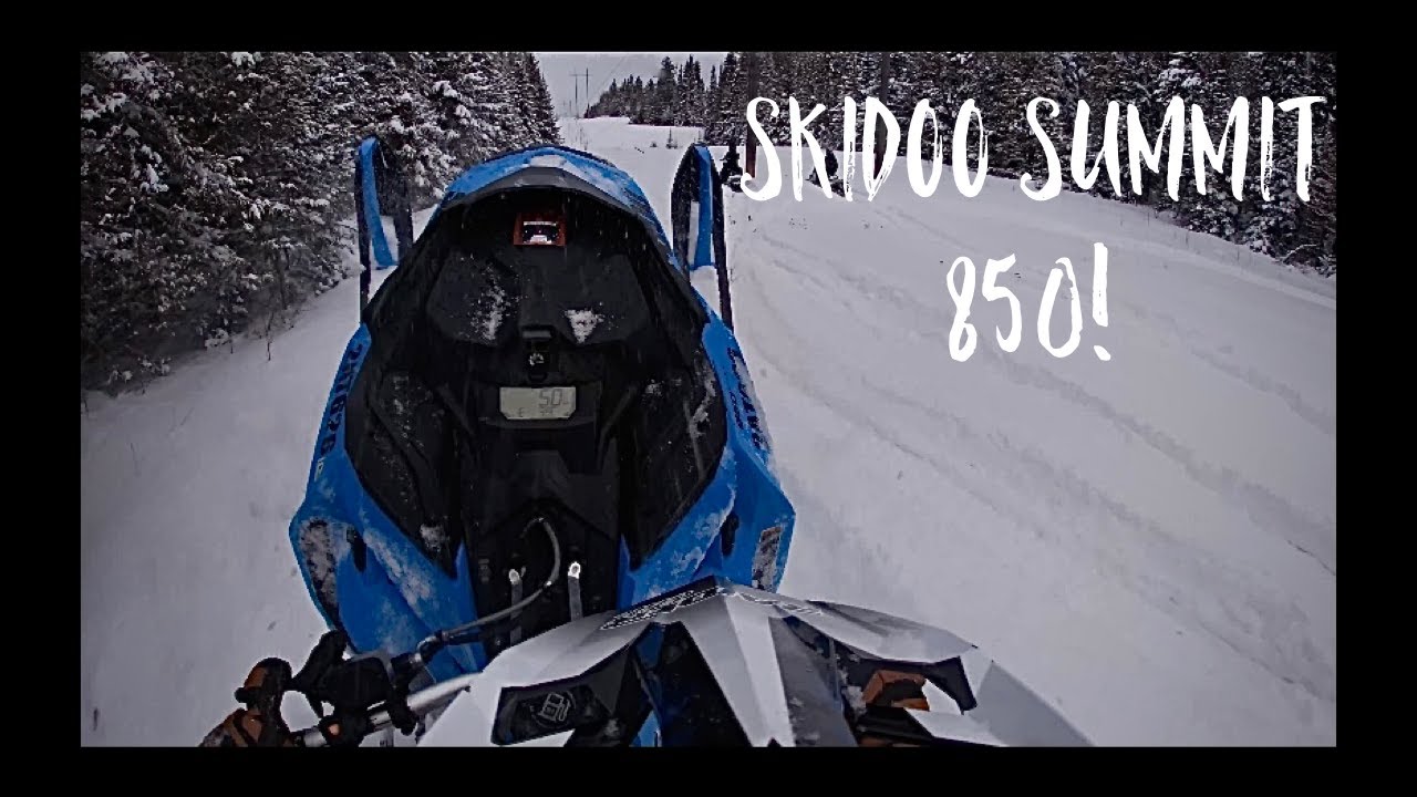 First Ride 2020 Skidoo Summit SP 850  146