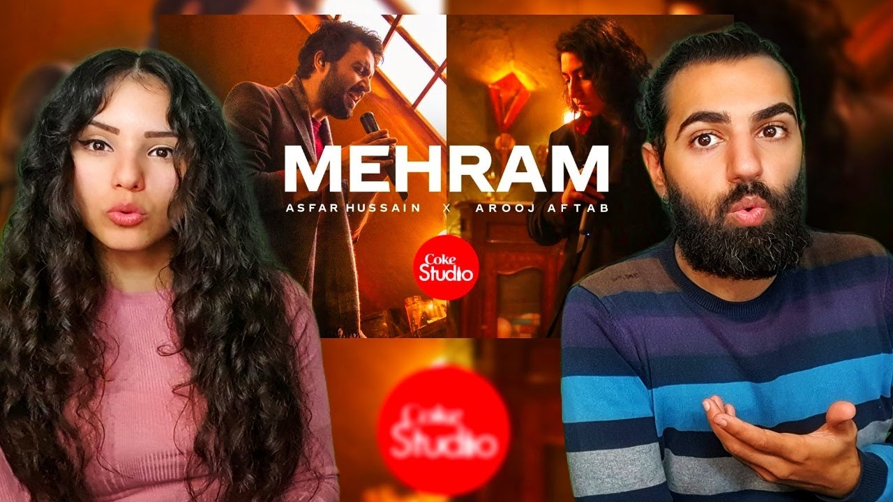 🇵🇰 We react to Coke Studio | Season 14 | Mehram | Asfar Hussain x Arooj Aftab