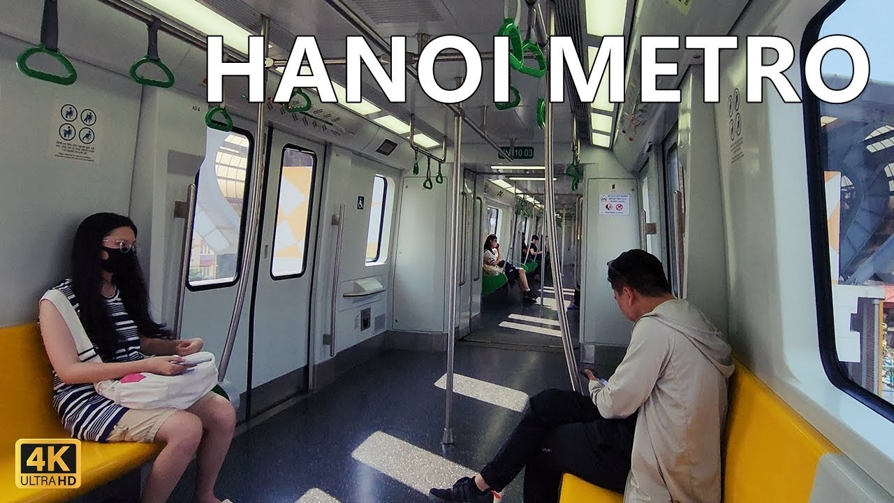 Hanoi Metro #2 | The View from Ha Dong to Cat Linh | Vietnam 4K