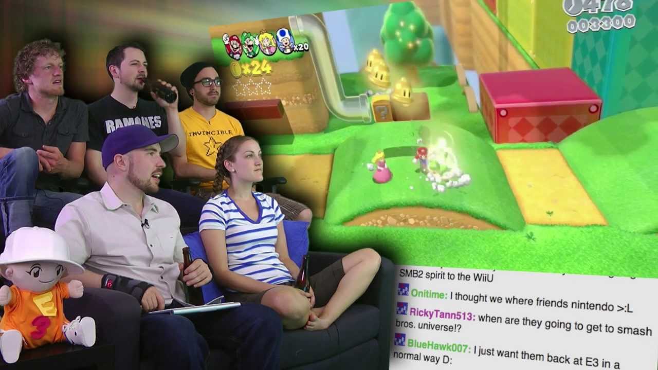 Super Mario 3D World and Mario Kart 8! - Nintendo at E3 2013 is AWESOME! - Part 2