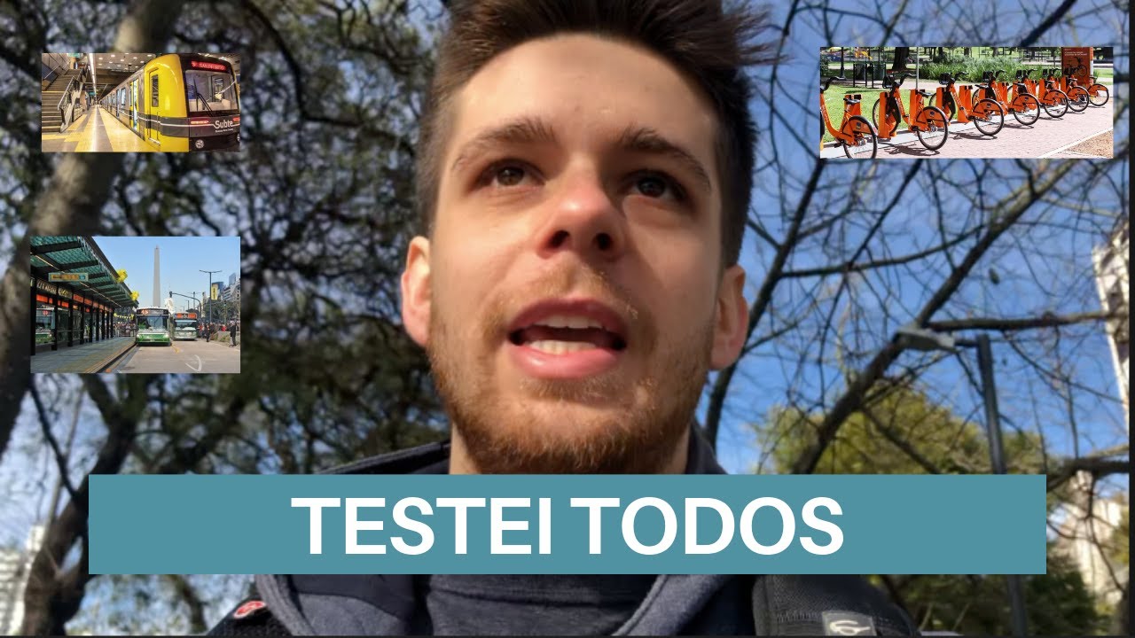 TRANSPORTE PÚBLICO EM BUENOS AIRES  - medicina na Argentina