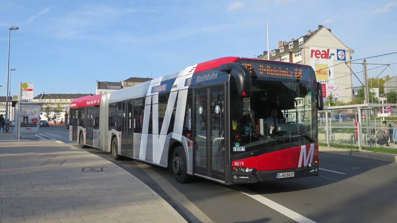 [Sound] Bus Solaris Urbino 18 IV | #8619 | Rheinbahn AG Düsseldorf