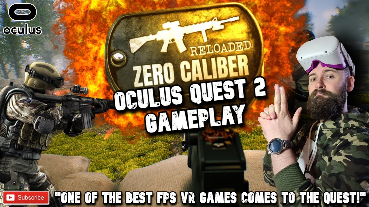 ZERO CALIBER RELOADED Quest 2 Gameplay / The BEST VR FPS GAMES on Quest / Zero Caliber Quest 2