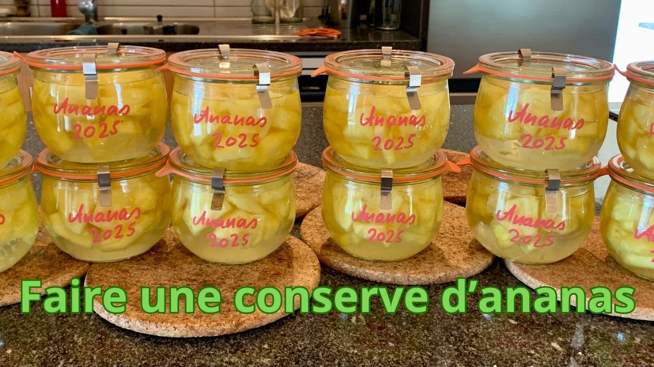 Les ananas en conserve