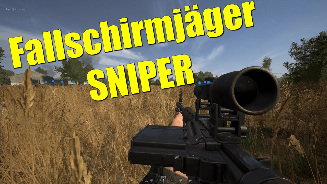 Fallschirmj&auml;ger Sniper! | Hell Let Loose Recon FG42 Sniper