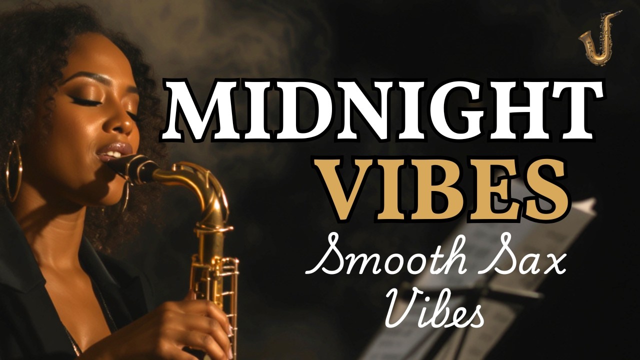 Midnight Jazz Atmosphere 🌃 Smooth Lounge Saxophone for Late Night Drinks & Conversations - 2 Hours
