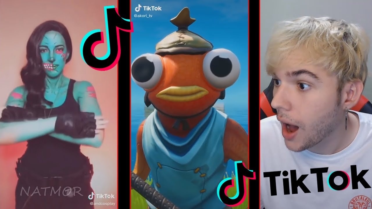 REAGINDO A TIK TOK's DE FORTNITE !!! #19