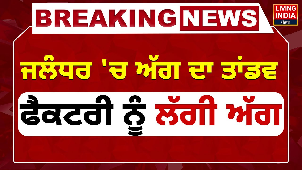 Jalandhar 'ਚ ਅੱ/ਗ ਦਾ ਤਾਂਡਵ, ਫੈਕਟਰੀ ਨੂੰ ਲੱਗੀ ਅੱ/ਗ | Jalandhar Fire News | Fire Brigade | Factory Fire