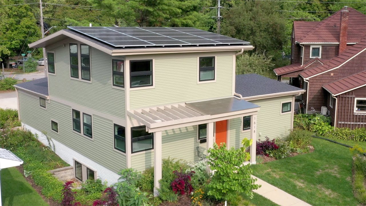 Certified LEED Platinum home in Iowa City