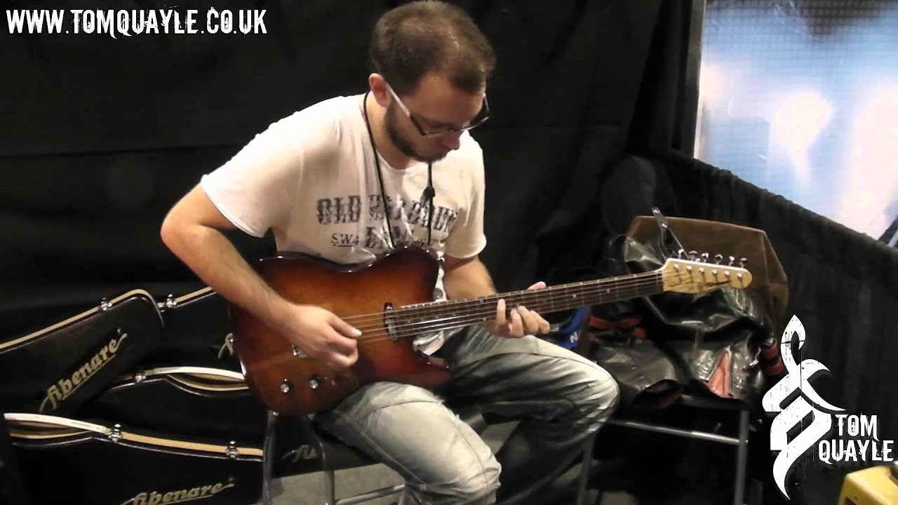 Fibenare Guitars at NAMM 2012 - Tom Quayle www.tomquayle.co.uk