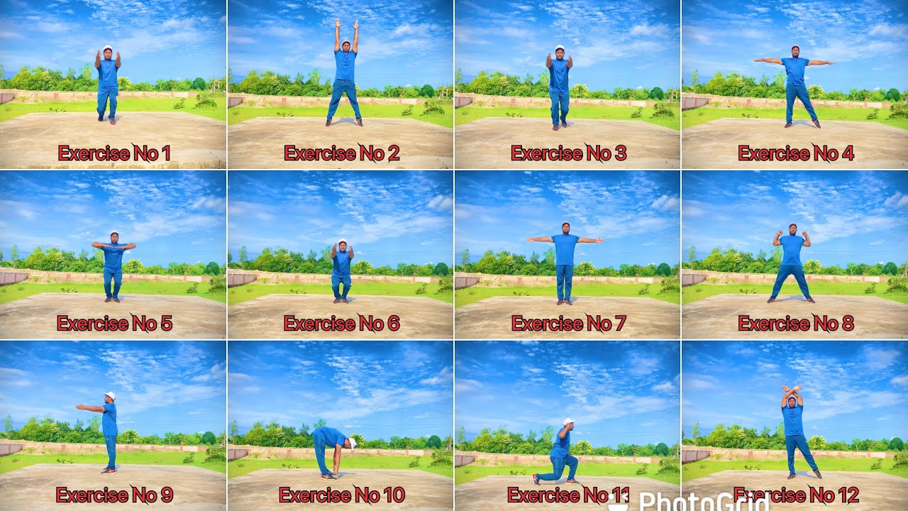 Mass PT exercise || Table No 2 || Exercise No 1 to 12 ||Sonunath