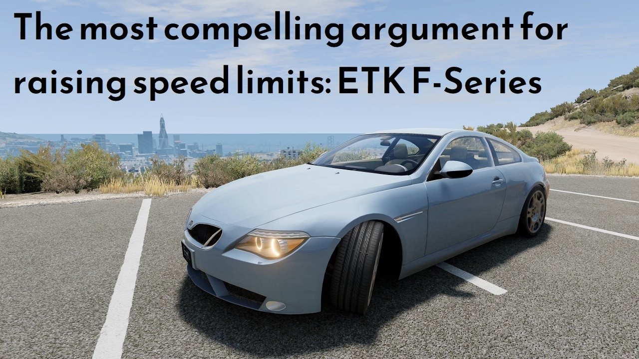 BeamNG.drive (Mod) Freeroam: West Coast, USA - 2004 ETK Fc6 270
